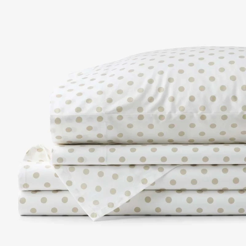 The Company Store Isadora Classic Cool Cotton Percale Bed Sheet Set Bedding New
