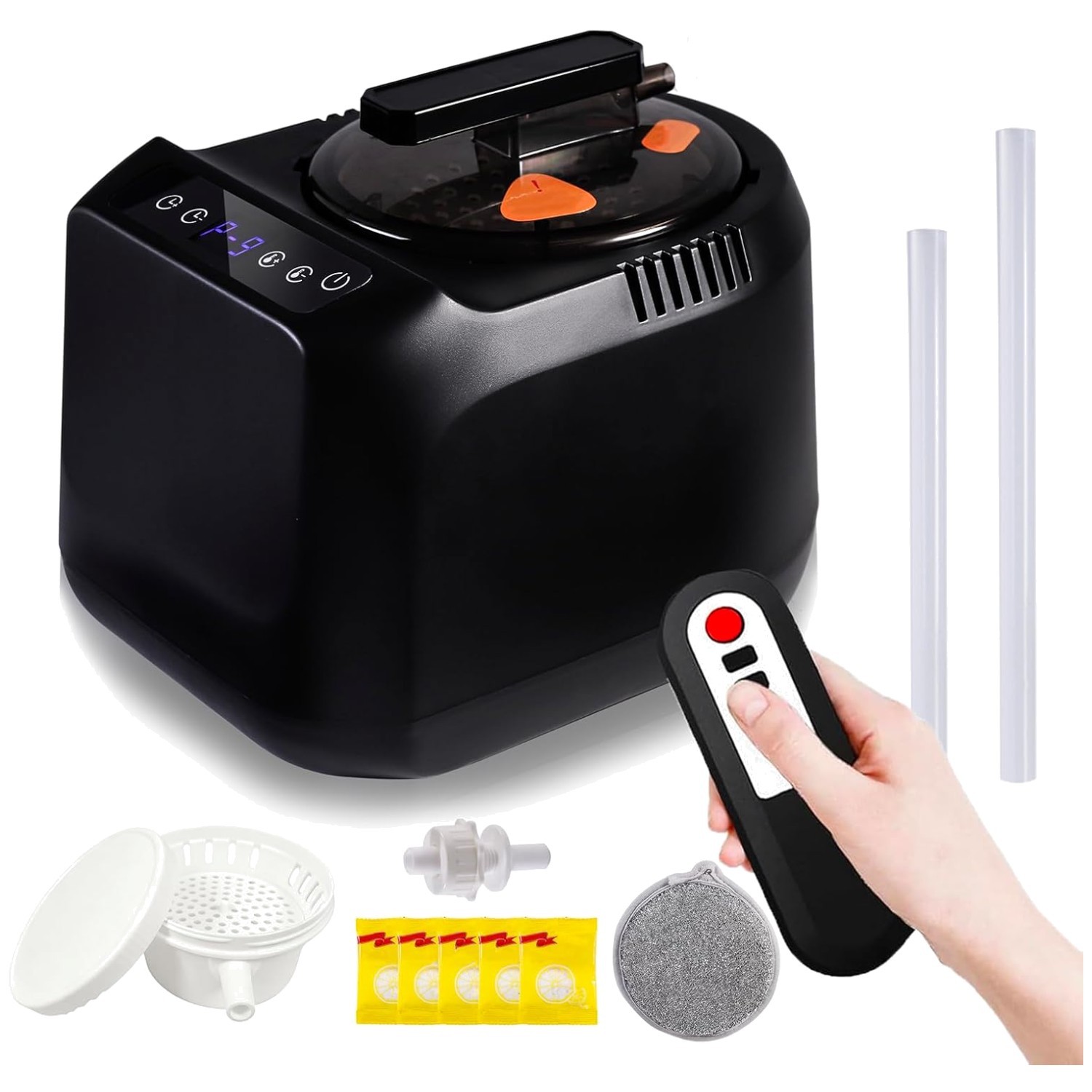 Upgraded Sauna Steamer Machine with 9 Levels, 120 MIN Timer