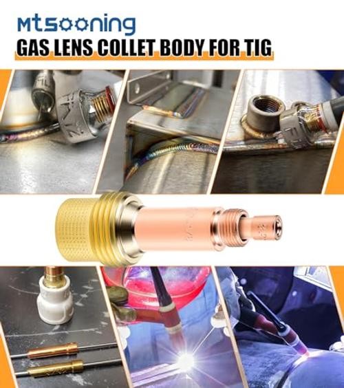 1/8″(3.2mm) TIG Welding Consumables Kit for WP-17/18/26 Series Torches | 5PCS