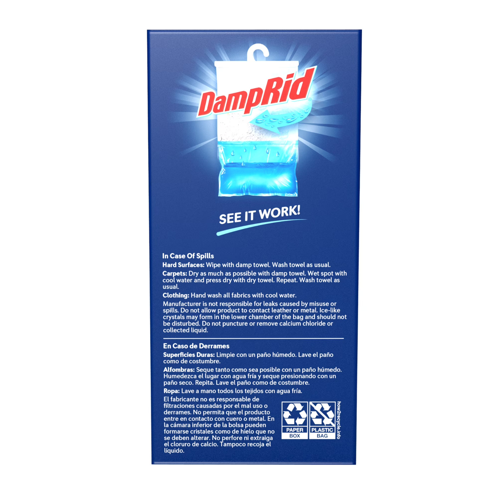 (4 pack) DampRid Fresh Scent Hanging Moisture Absorbers, 3 Count,Free ship