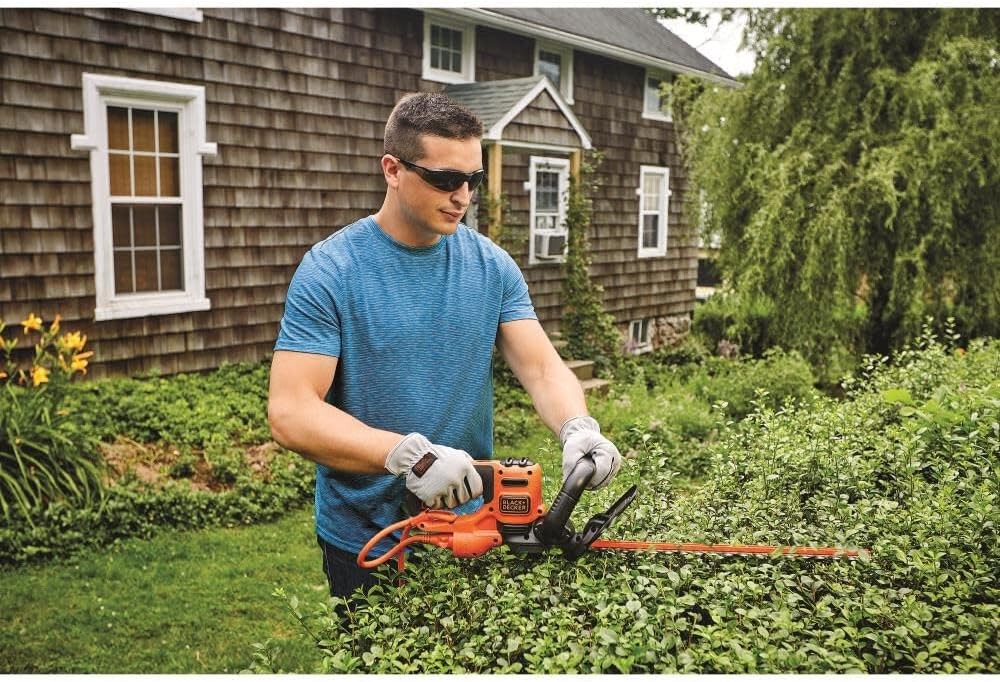 Electric Hedge Trimmer 22-Inch (BEHT350)