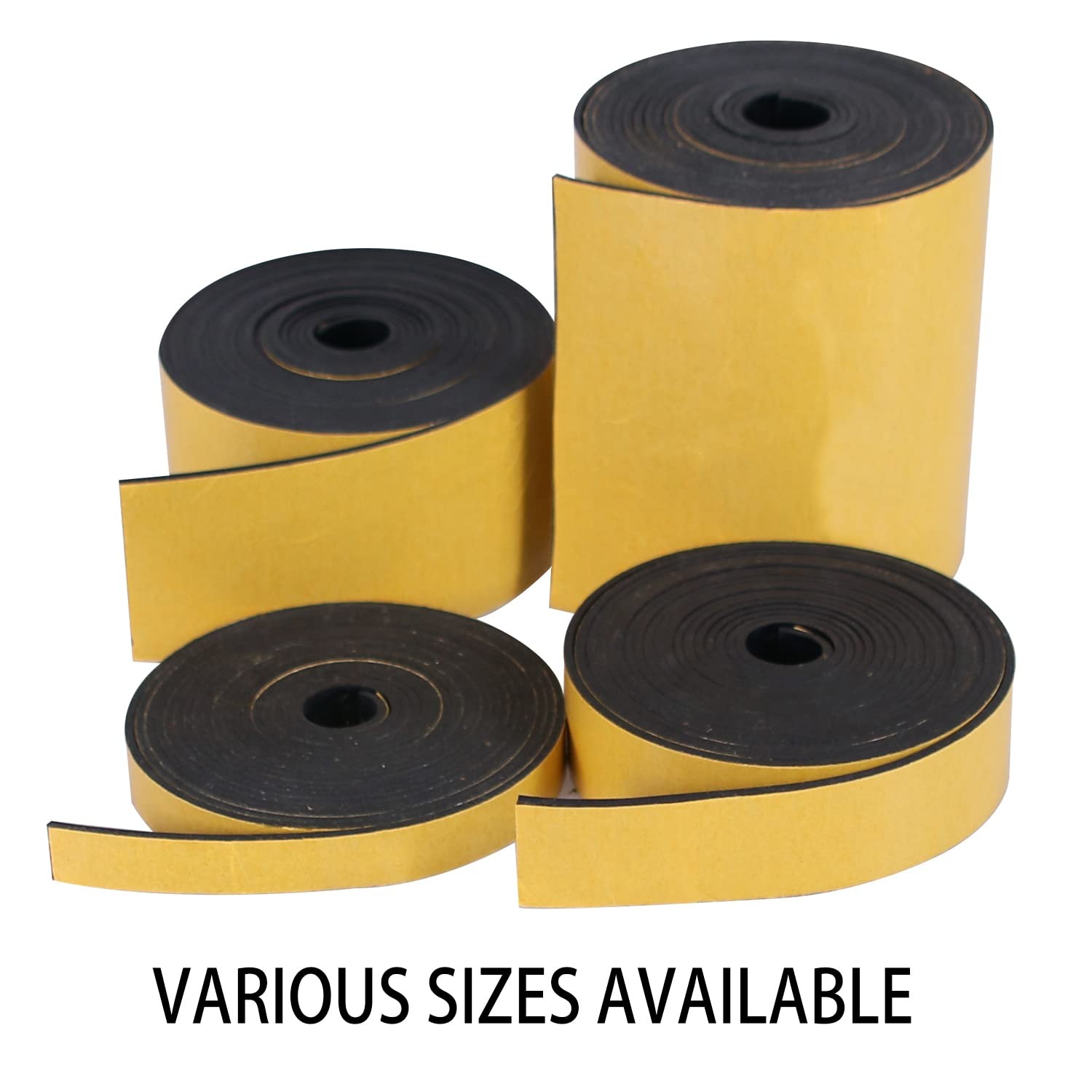Adhesive Solid Neoprene Rubber Strips 1/16 .062 Inch Thick X 2 Inch Wide X 10