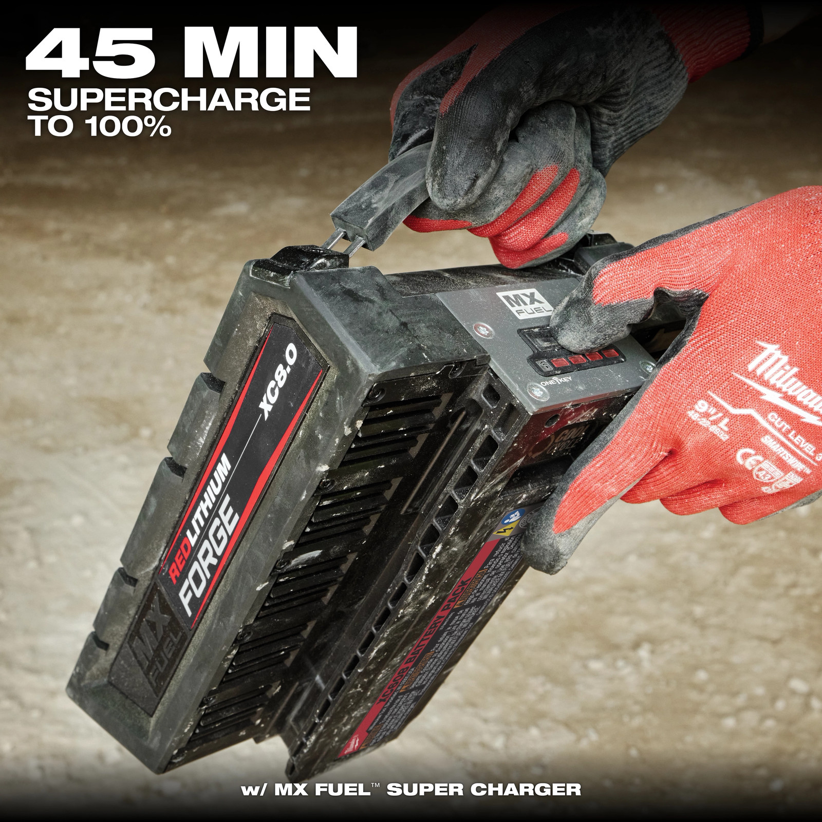 Milwaukee MXFXC608 MX FUEL REDLITHIUM FORGE XC8.0 Battery Pack