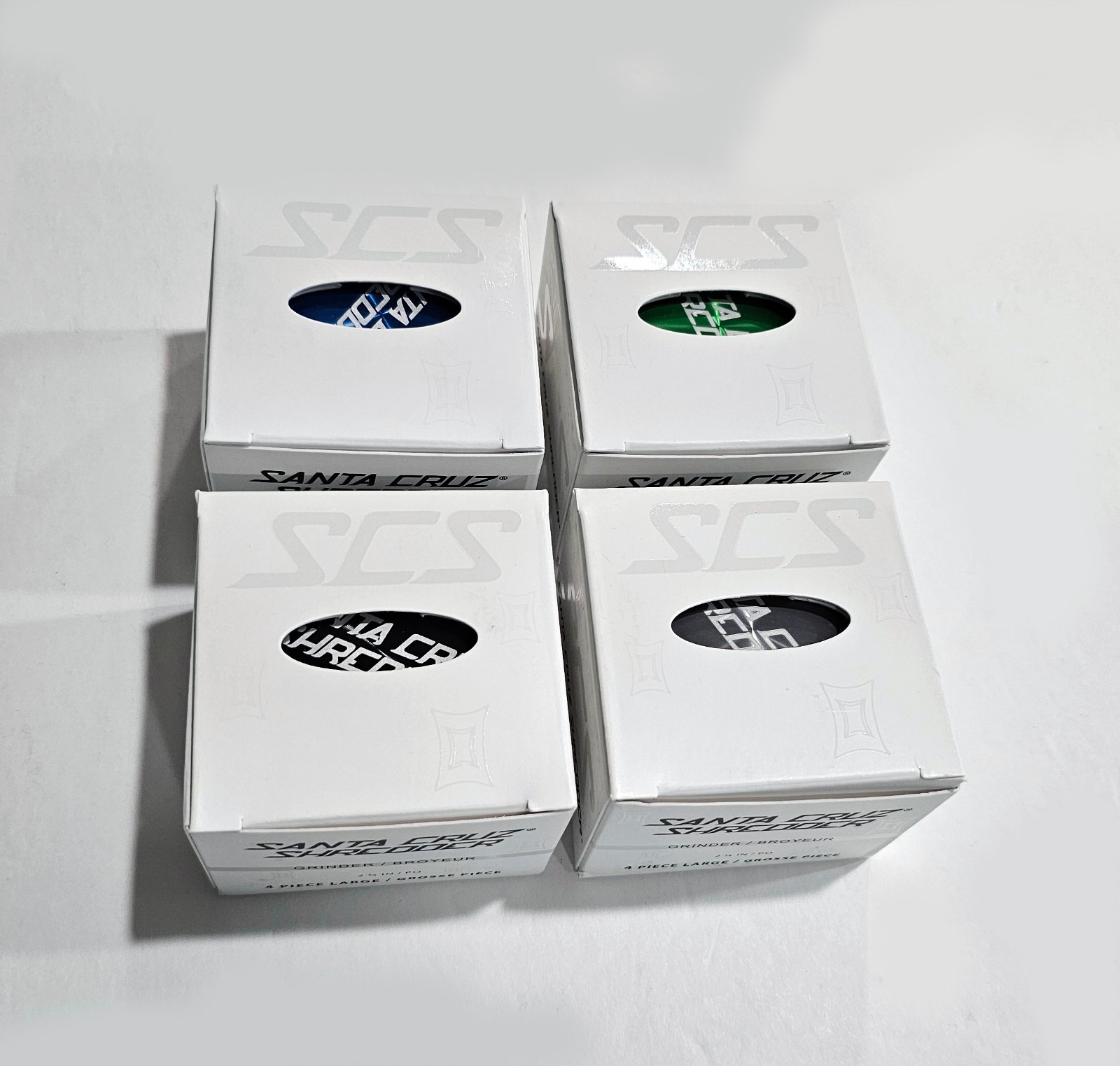 Santa Cruz Shredder LARGE 2.75″ 4 Piece Herb Grinder Authentic in Box NEW