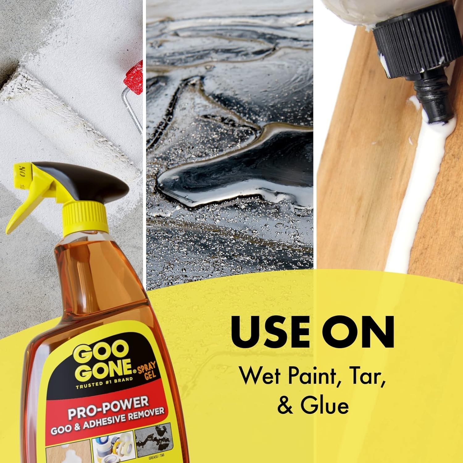 Pro-Power Spray Gel Adhesive Remover – Surface Safe, Great Cleaner, No Harsh …