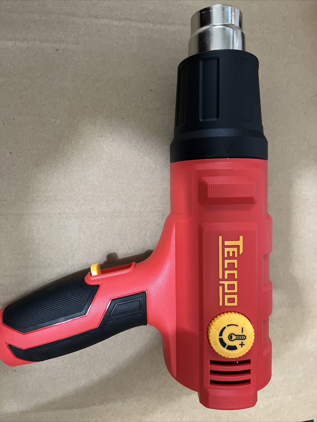New 1500W Heat Gun Hot Air Wind Blower Three Temperature + 4 Nozzles Heater