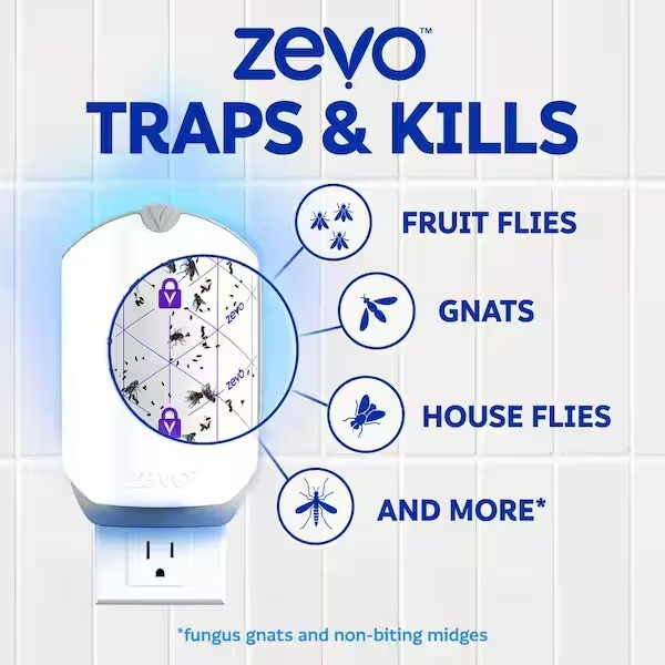 Flying Insect Trap Full Size Refill-2 Refill Cartridges