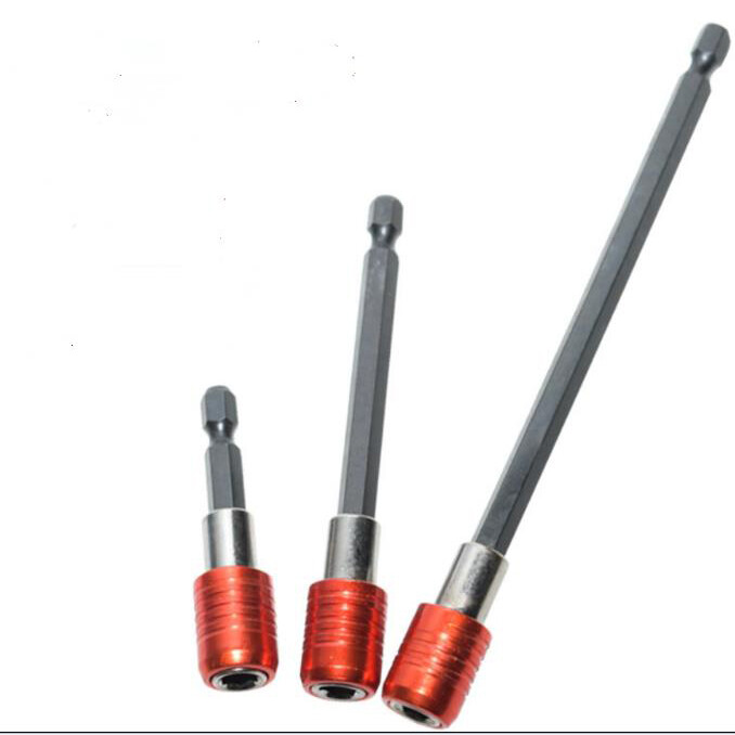 Hex Shank Quick Release Magnetic Screwdriver Extension Holder Drill Bit 6PCS 1/4