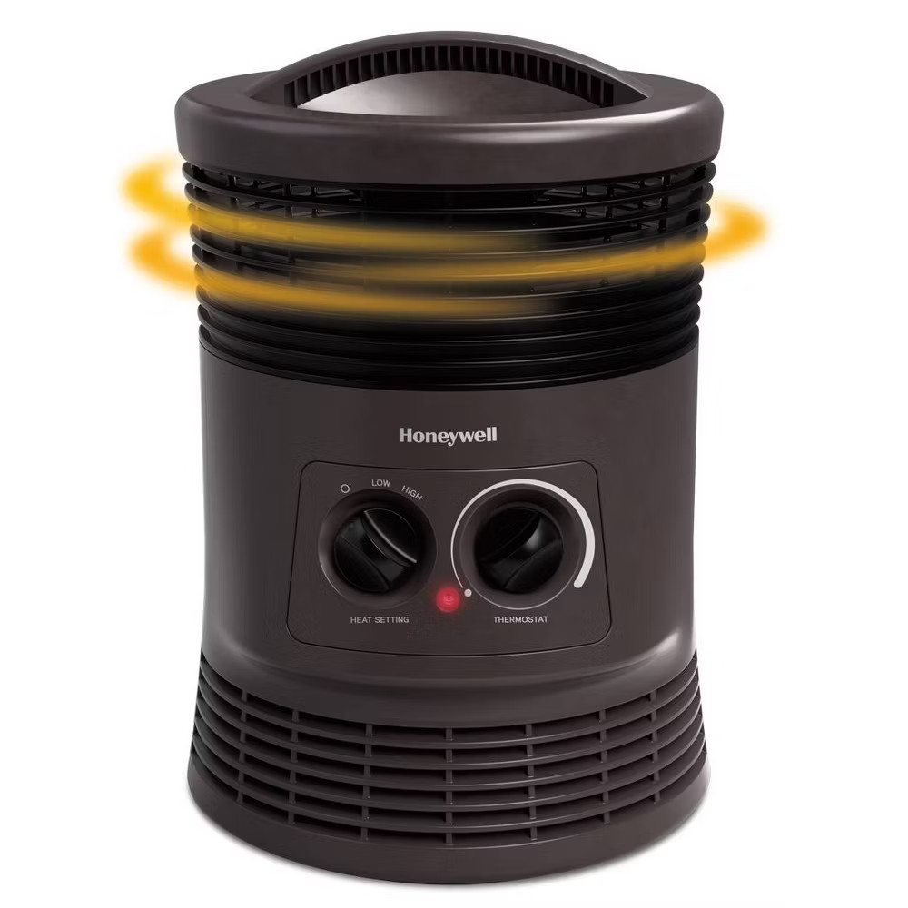 Honeywell HHF360B 1500W 360? Surround Indoor Heater Black