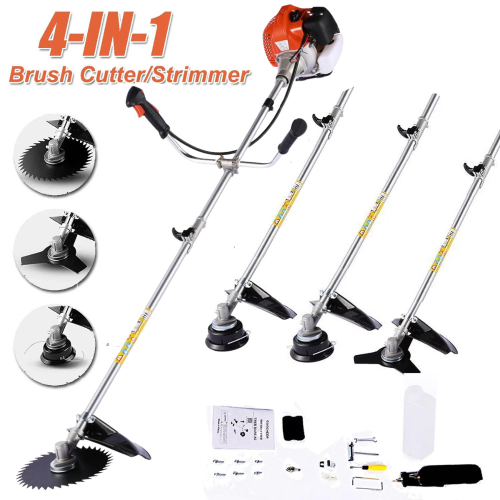 42.7CC/58CC Straight Shaft Gas String Trimmer Gas Powered Weedeater Brush Cutter