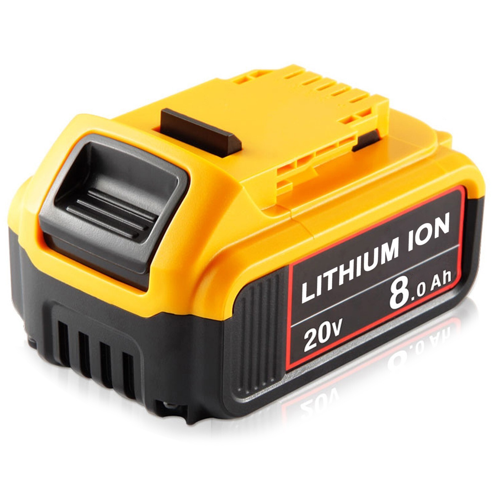 4Pack Lithium Ion Battery For DeWalt 20V 20 Volt Max 8.0AH DCB205 DCB206 DCB200