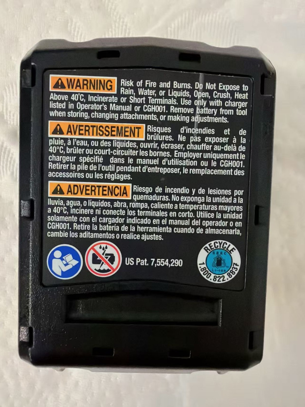 Hart BPH003 20V Lithium-Ion 4Ah Battery For Power Tools hardly used #0718B S