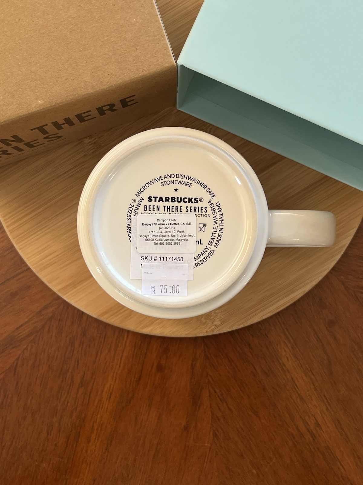 Starbucks Been There Series Malaysia 14oz Mug Brand New In Box Free US Shipping