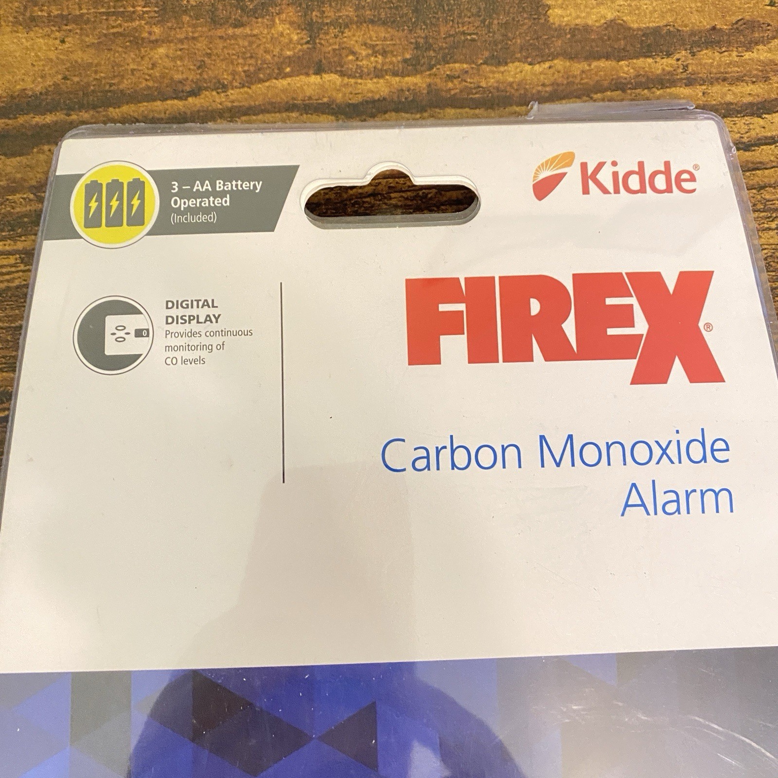 Kidde FireX Battery Operated Digital Carbon Monoxide Alarm *NO Battery