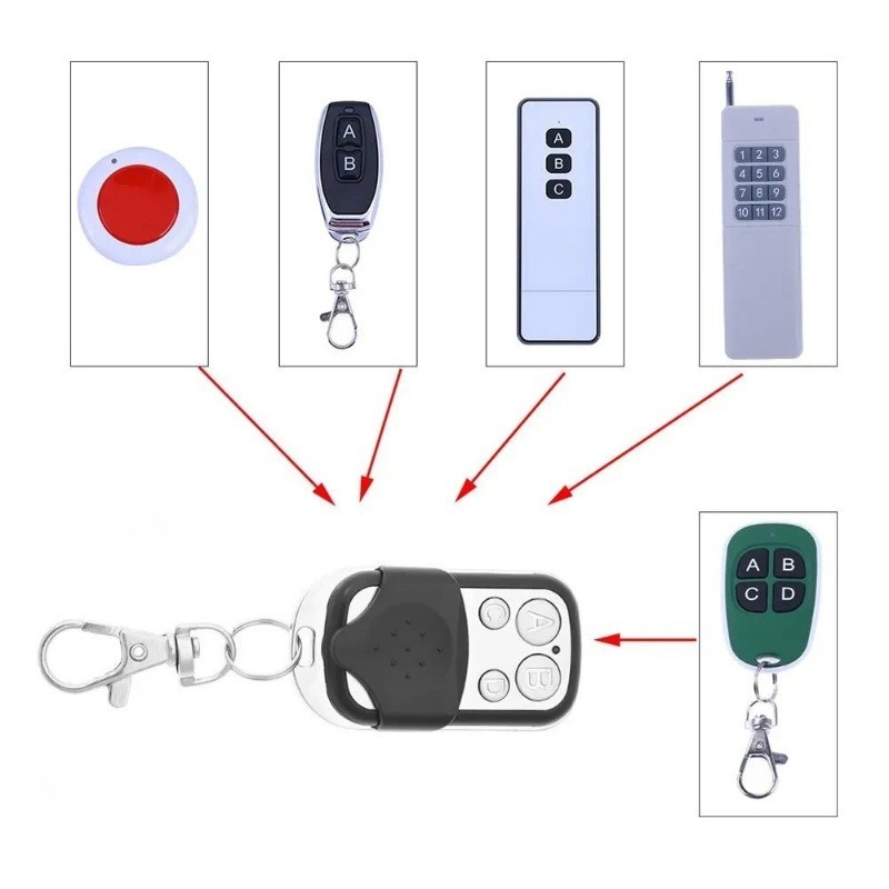 Garage Door Remote Control Button Opener Remote Keychain (1 item)