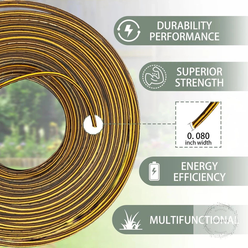 225ft X 0.08 Inch – DWO1DT801 DWO1DT802 String Weed Trimmer Line for Dewalt Cord