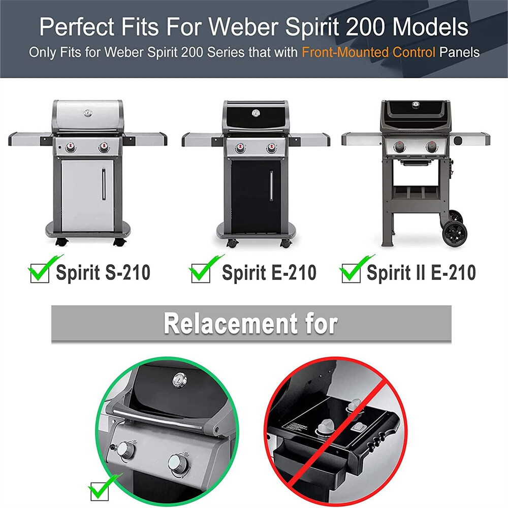 Grill Replacement Parts for Weber Spirit E210 Porcelain-Enameled Flavorizer Bars