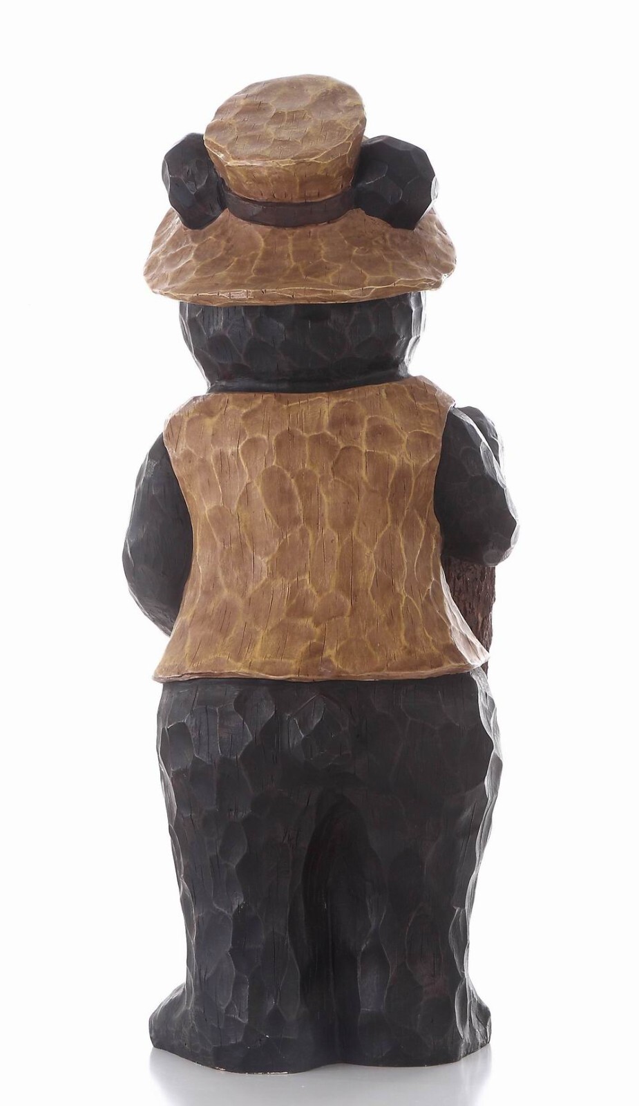 30 IN Standing Bear Decor W/Welcome Sign Garden Decor Garden Statue For Entryway