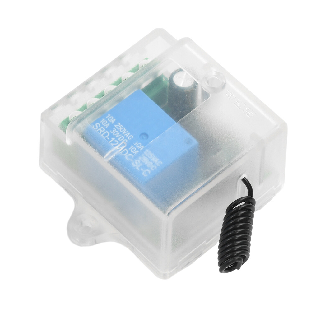433Mhz Universal Wireless Remote Control Switch With Relay Receiver Module DC12V