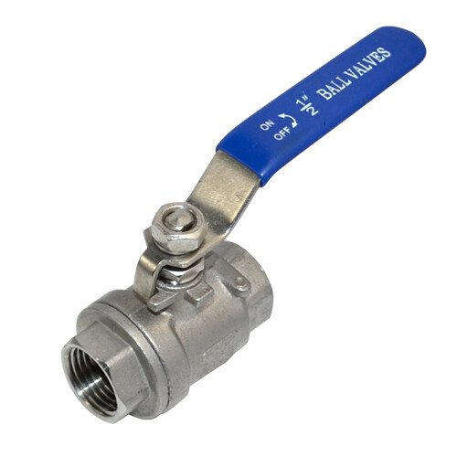 1/2″- 4″ 1″ NPT Threaded Full Port Ball Valve Stainless Steel SS 316 US STOCK