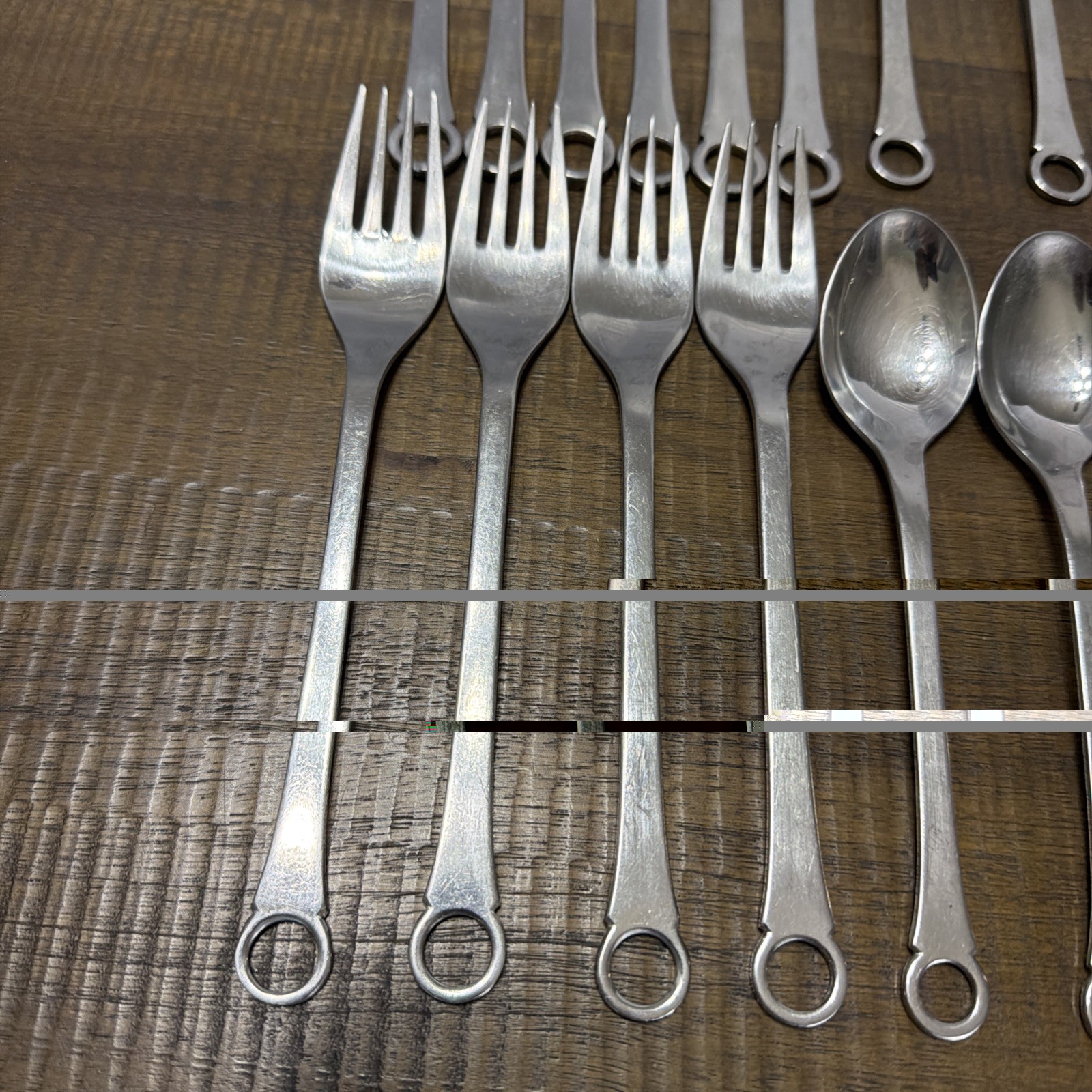 28 pc set Gense Sweden Stainless Pantry Flatware Denmark