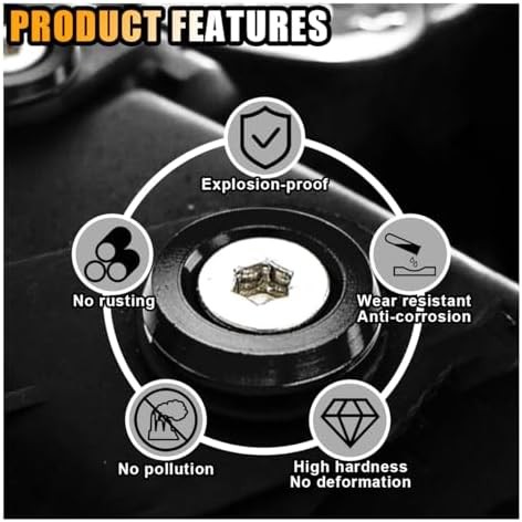 20PCS Aluminum Bumper Fender Washer Stainless Steel Bolts, Engine Bay Dress Up F