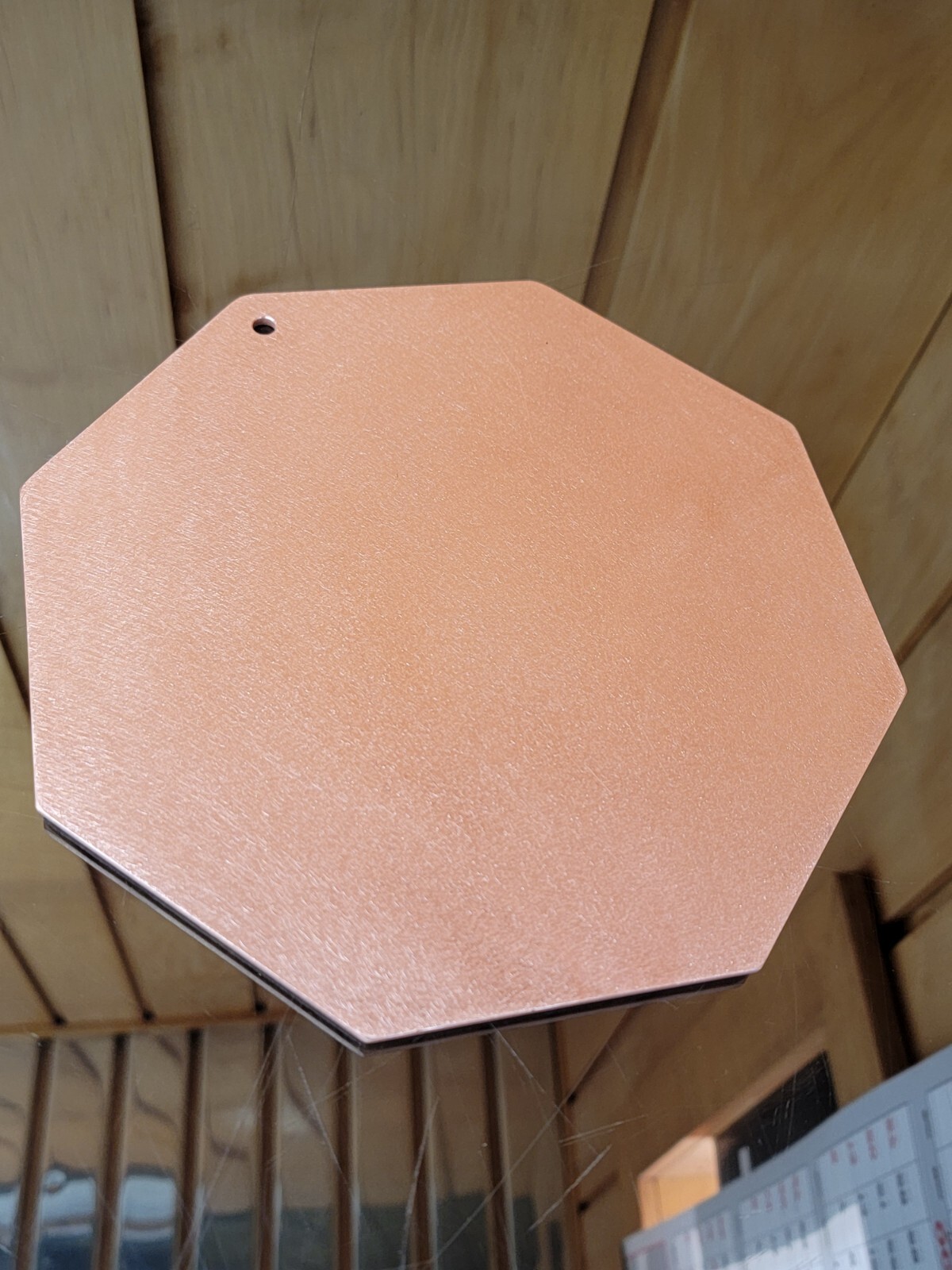 1/8” Thick Pure Copper Heat Diffuser 8” Octagon Stove Topper Defrost Plate