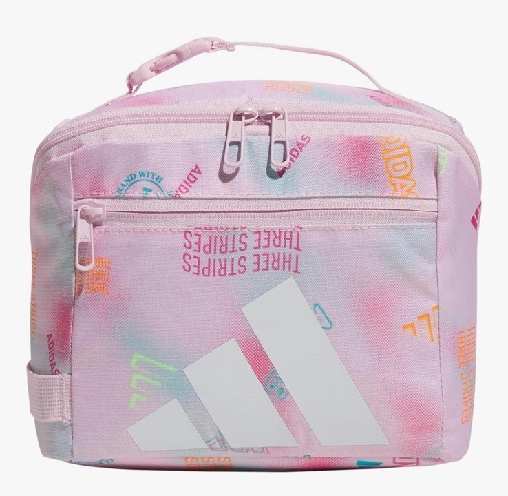 Brand New Pink Adidas Affiliate Lunch Bag For Kids, Teens, Adults