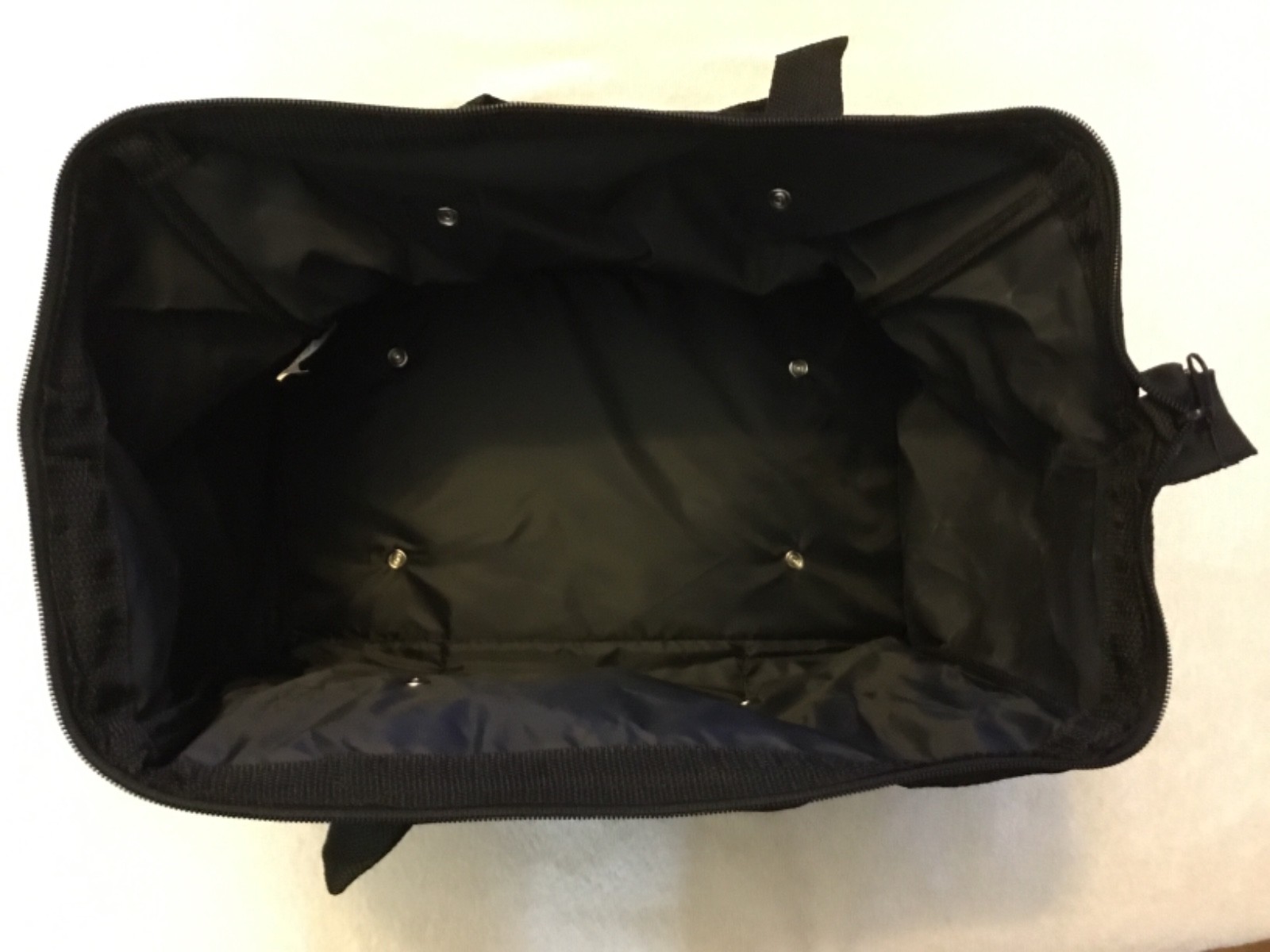 2 New Dewalt 15″ Heavy Duty Ballistic Nylon Tool Bags w Runners 3 outside Pocket