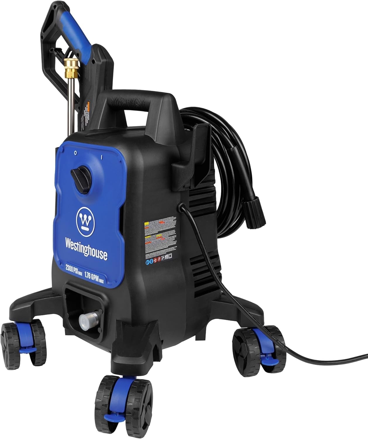 Westinghouse ePX3100 Electric Pressure Washer, 2300 Max PSI 1.76 Max GPM,Black