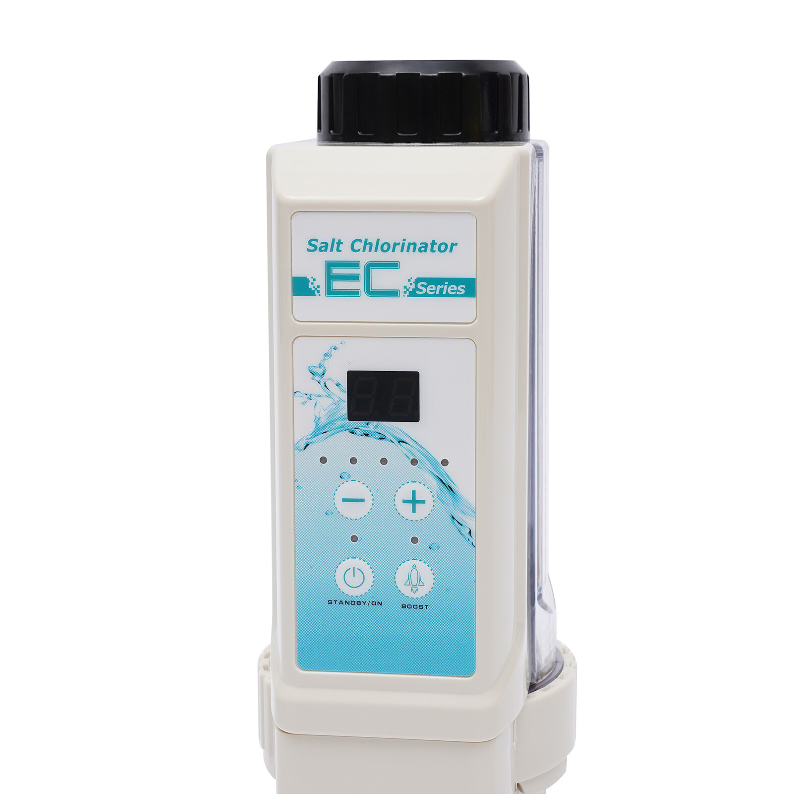 120W Salt Water Chlorine Generator LED Electrolytic Salt Disinfection Machine US