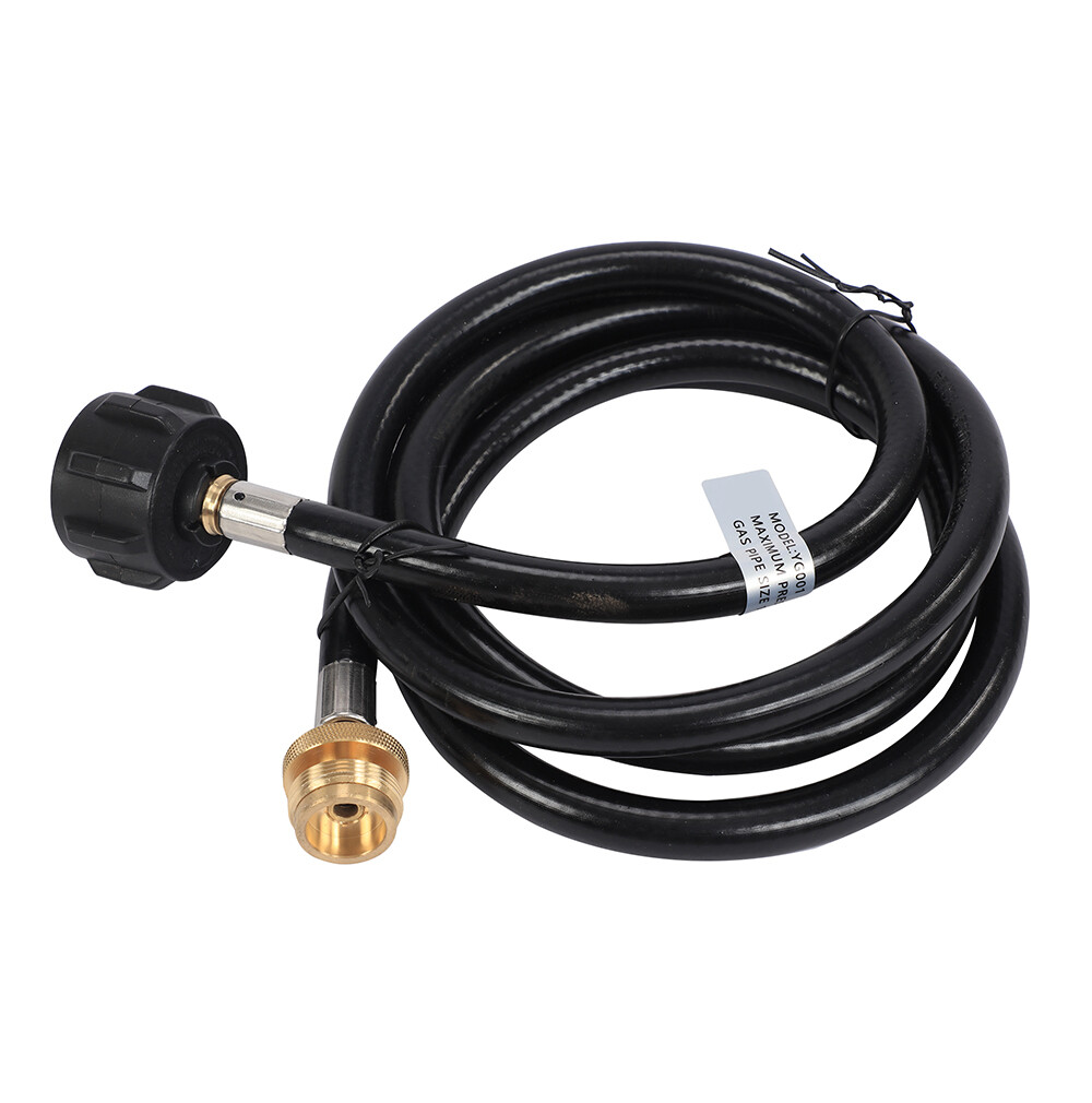 6FT Propane Adapter Hose LP Tank 1lb to 20lb Converter For QCC1 Type Gas Grill