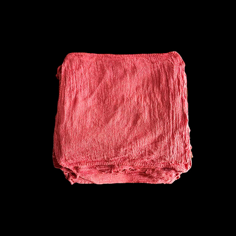500 Pcs Red Shop Towels Jumbo 15×15 Cleaning Rags, A-Grade & Free Shipping