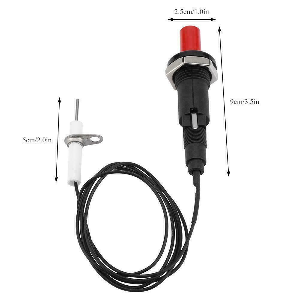 Universal Piezo Spark Ignition With Cable Push Button Igniter Gas Grill BBQ Oven