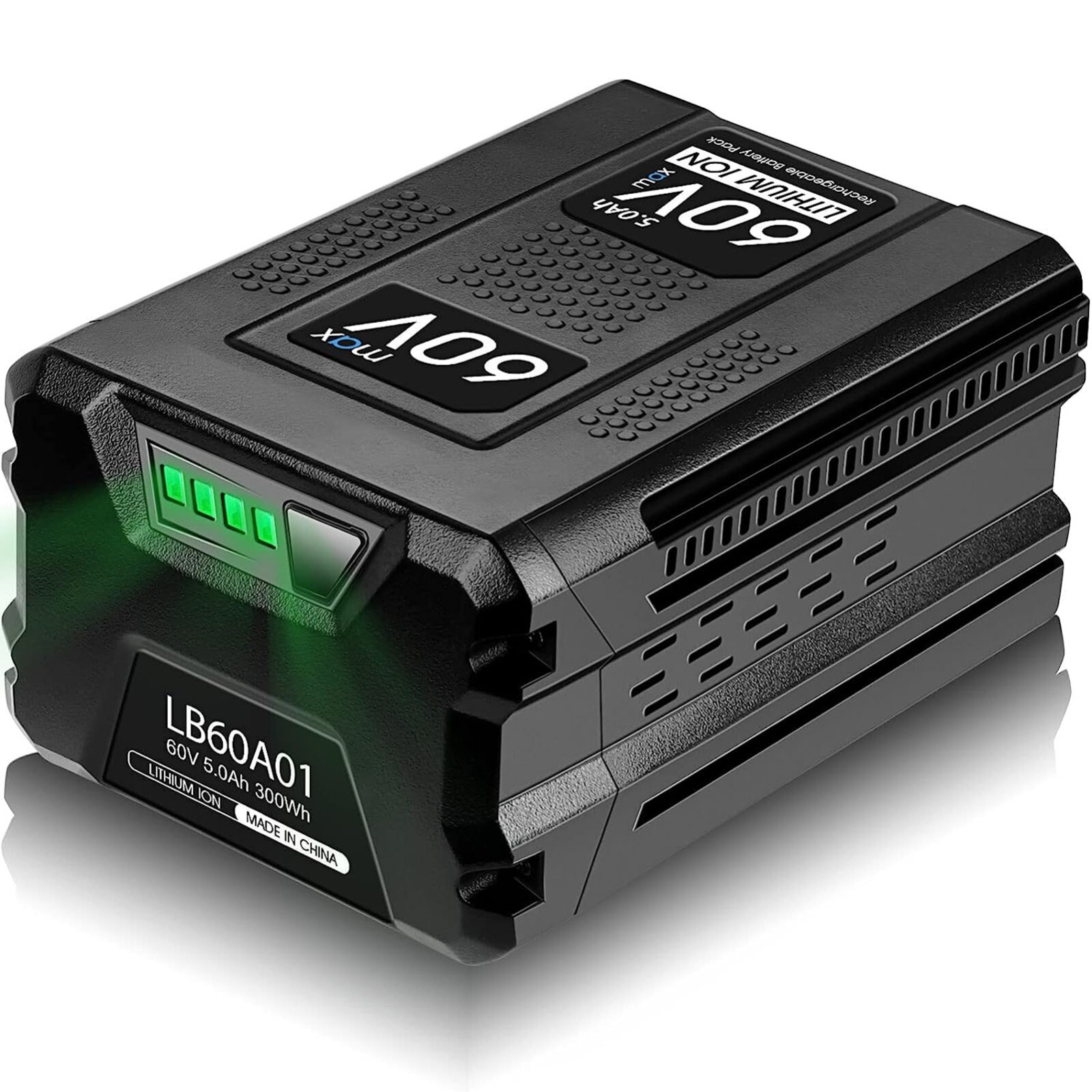 2pack 5.0Ah For Greenworks Pro 60Volt Max Tool Lithium-ion Battery LB605 LB60A01