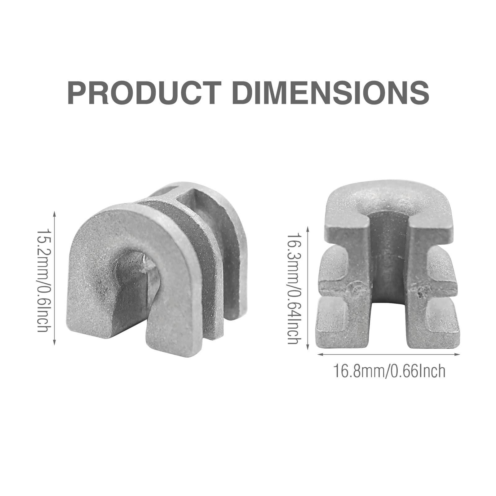 10Pcs Trimmer Head Eyelet Sleeves, Replacement Weed Eater Head Parts for STHIL