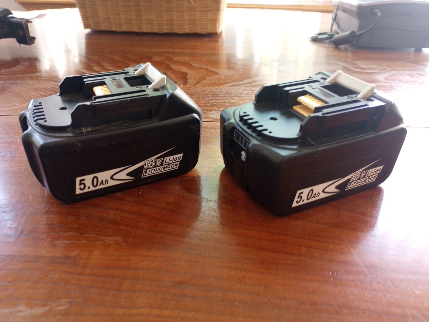 Li-ion 2 Pack 18V 5.0Ah BL1850B Battery Replacement – Lithium Ion