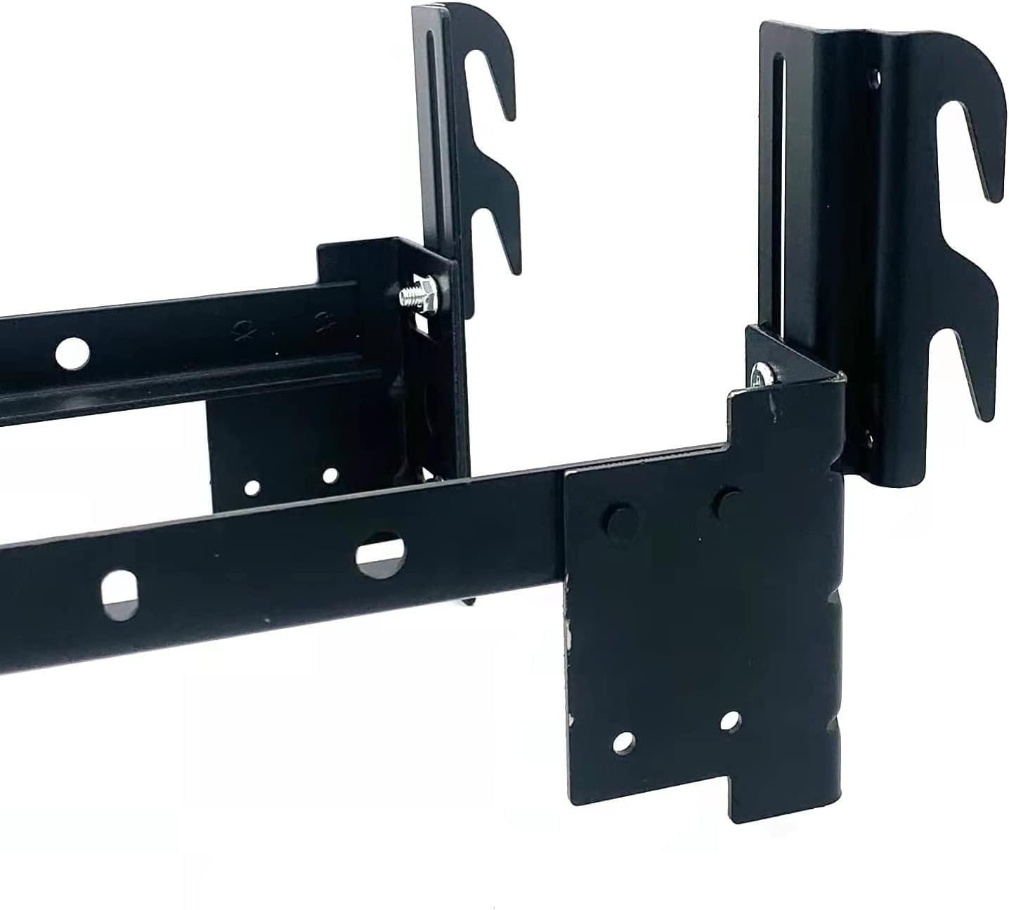 2Pcs Bolt-On to Hook-On Bed Frame Conversion Brackets for Headboard or Footbo…