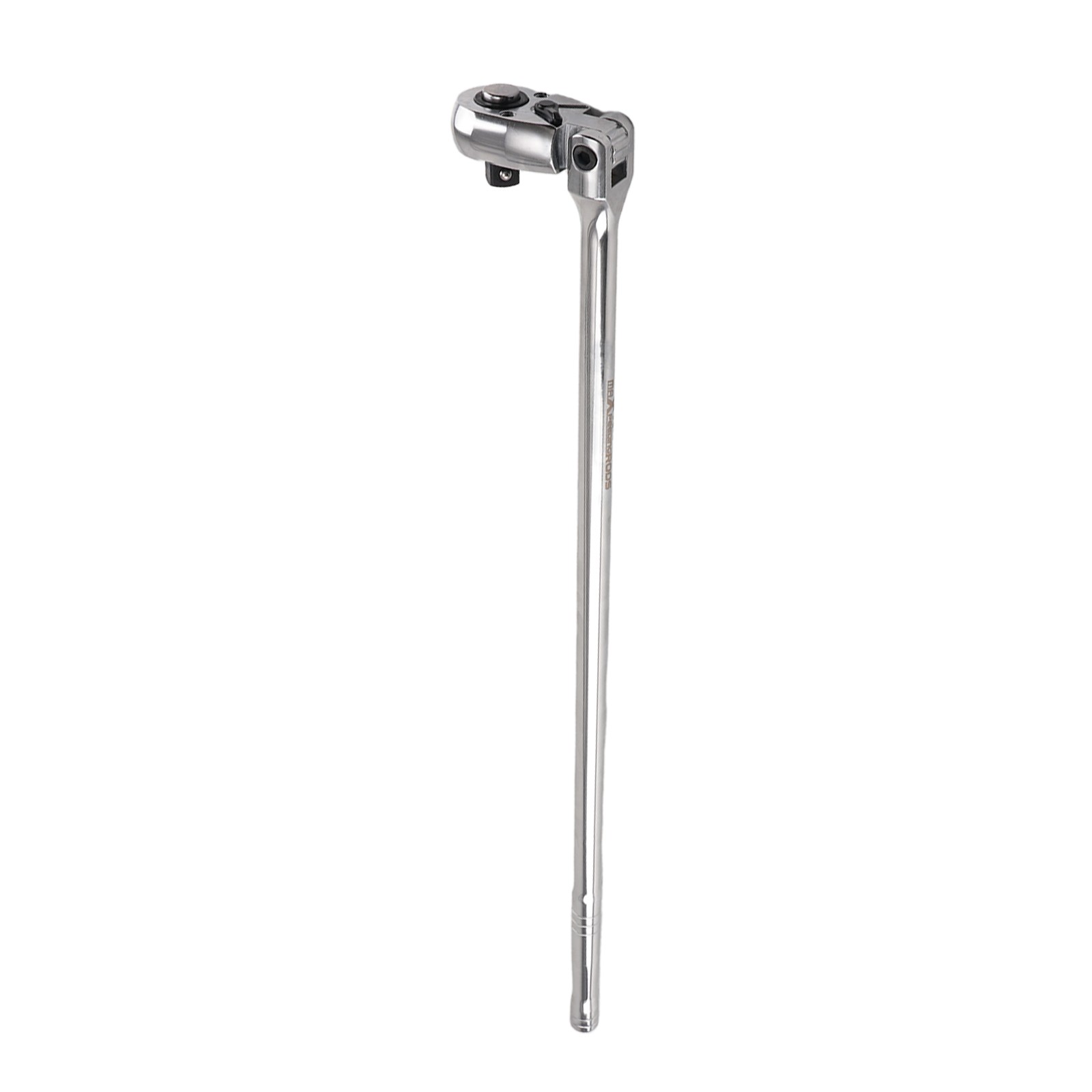 1/2in Drive Extra Long Flex Ratchet Handle 24in 72 Teeth Reversible Chrome