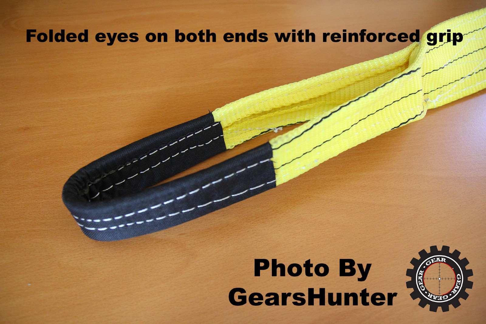 3″ (Various Length) 2-Ply Nylon Web Sling Lift Tow Strap Heavy Duty 33000 LBS