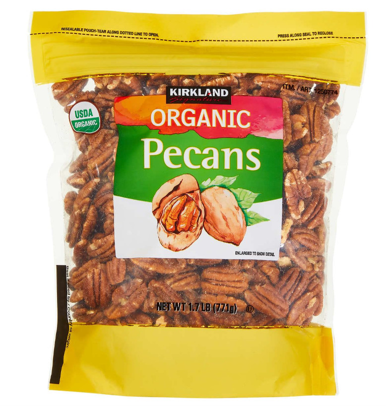 Kirkland Signature Organic Pecans 1.7 LB