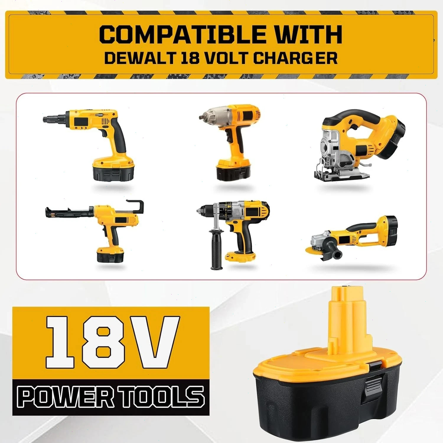 2PACK 18V For Dewalt 18 VOLT XRP Ni-MH 7.0Ah Battery DC9099 DC9096 DC9098 NEW