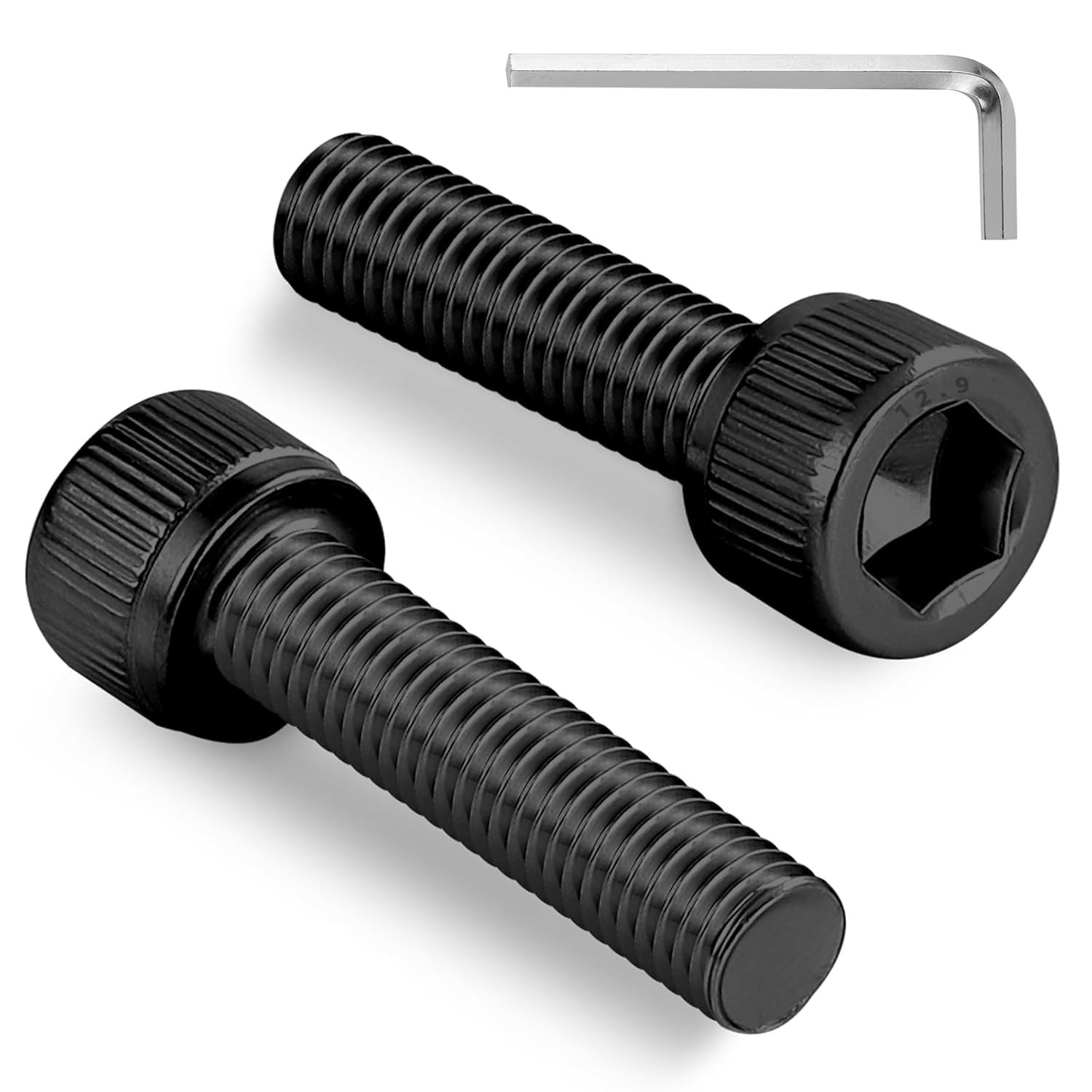 M3 M4 M5 Hex Socket Head Cap Screws Bolts Nuts Washers Assortment Kit (8-100mm)