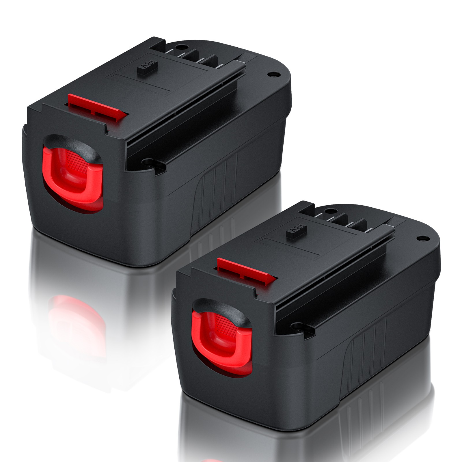 1-2Pack 18V 8.0Ah For Black and Decker 18 Volt Li-ion Battery HPB18 HPB18-OPE