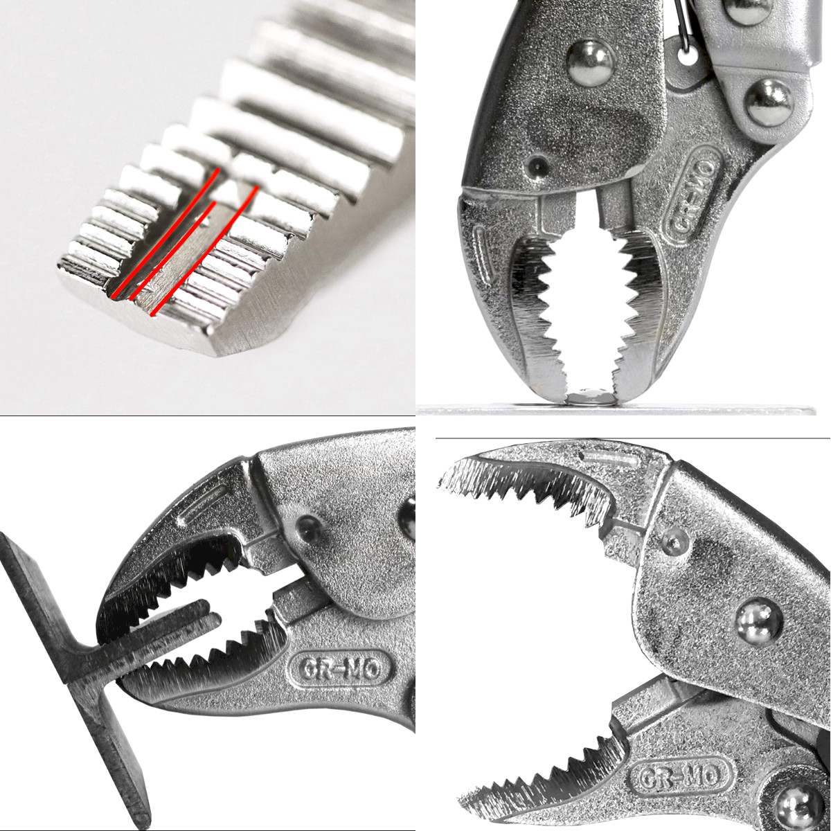 VT-003-7LP – VamPLIERS JAWZ 7.5″ Screw Extractor Locking Pliers – Serrated Jaws