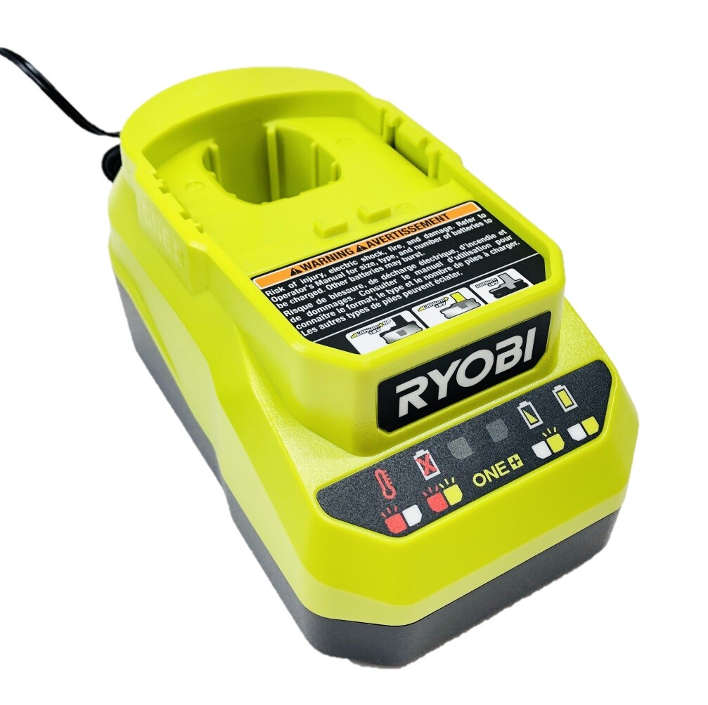 RYOBI 18-Volt Battery & Charger Combo Pack PBP002 + PCG002