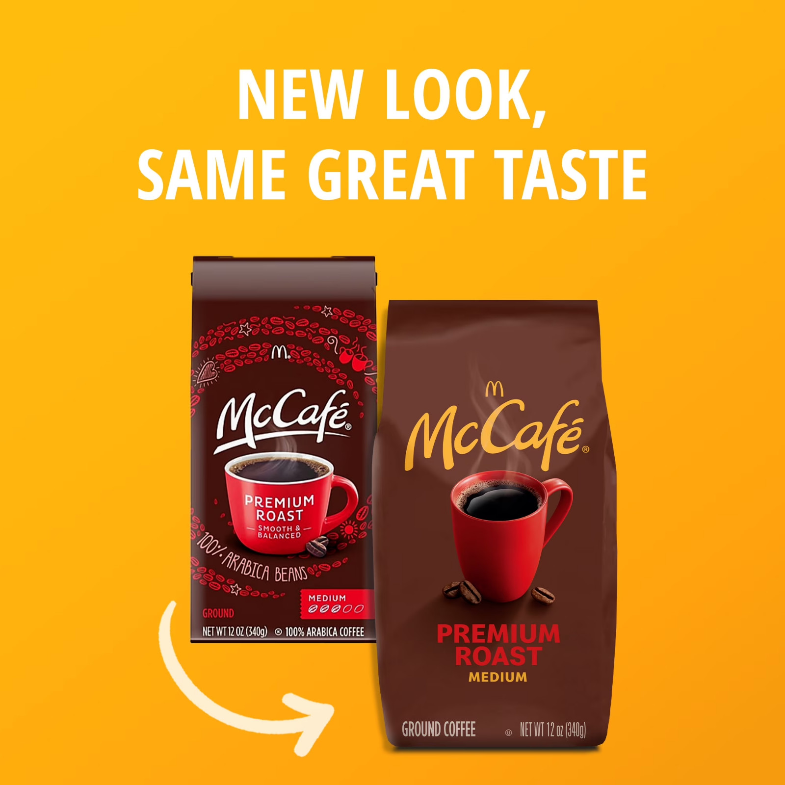 McCafe Premium Roast, Medium Roast, Ground Coffee, 12 oz