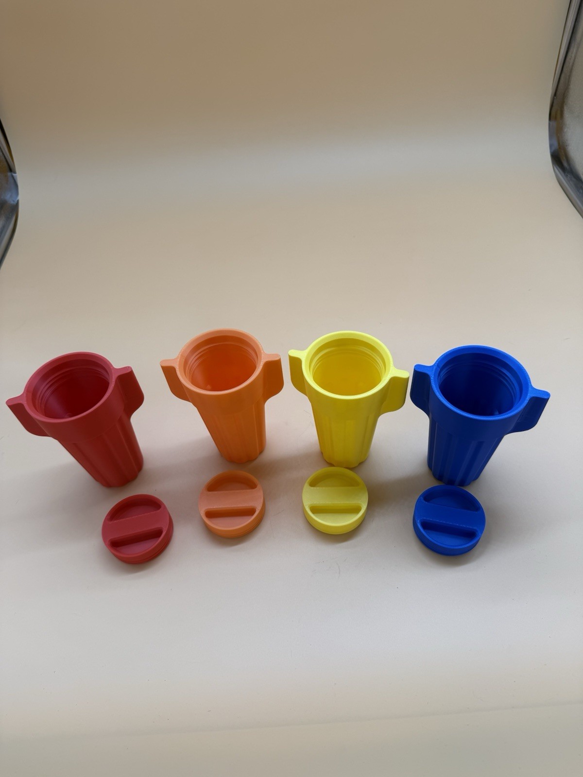 Large and XXL Winged Wire Nut Style Storage Container With Lid in Any Color
