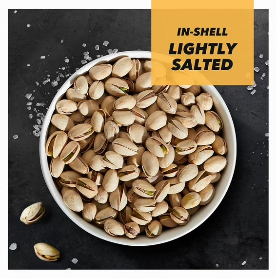Wonderful Pistachios In-Shell Lightly Salted Nuts, 16 Ounce Bag