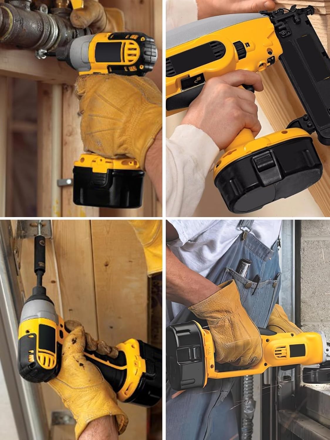 4PACK 2PACK 18V For Dewalt 18 VOLT XRP Ni-MH 7.0Ah Battery DC9099 DC9096 DC9098